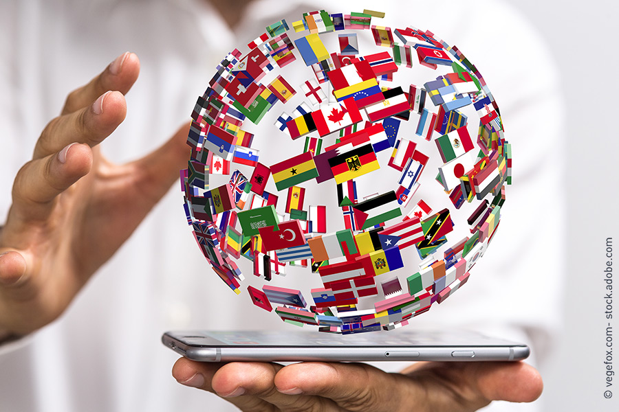 Eine internationale Ausrichtung birgt auch in der digitalen Welt Wettbewerbsvorteile.