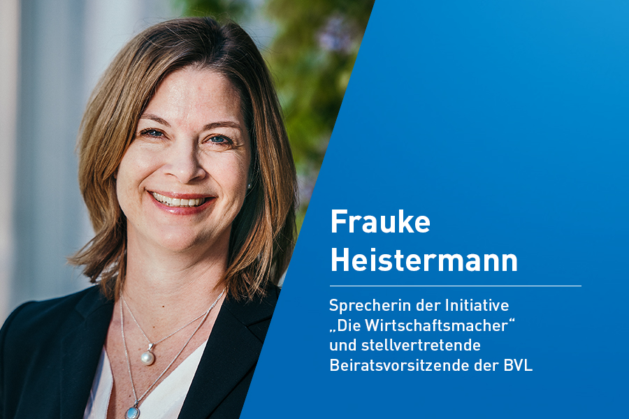 Frauke Heistermann, Sprecherin der Wirtschaftsmacher und stellvertretende Beiratsvorsitzende der BVL