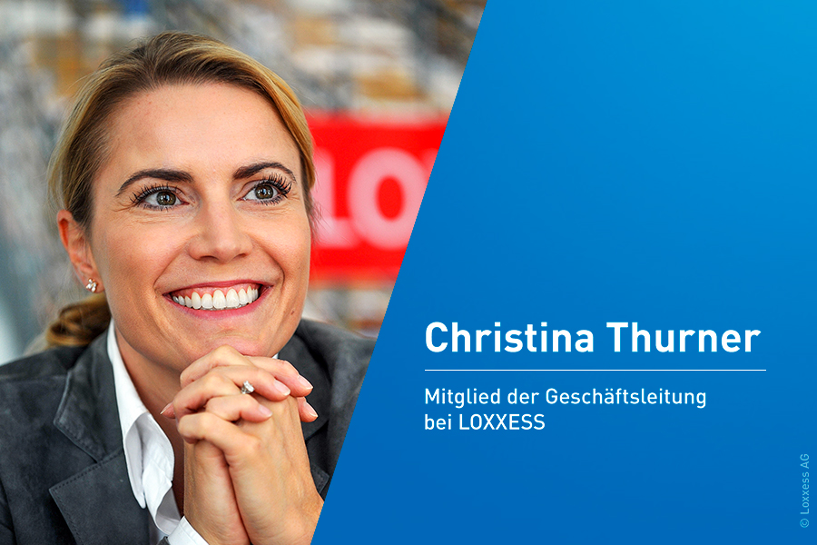Mitglied der Geschäftsleitung von LOXXESS Christina Thurner über Frauen in der Logistik