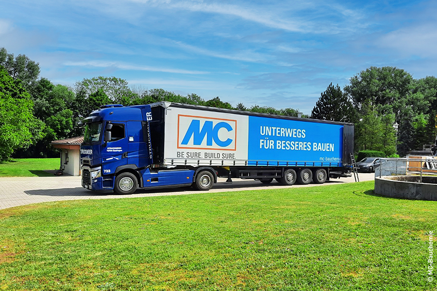 MC-Bauchemie hat Logistikkompetenz im eigenen Unternehmen aufgebaut