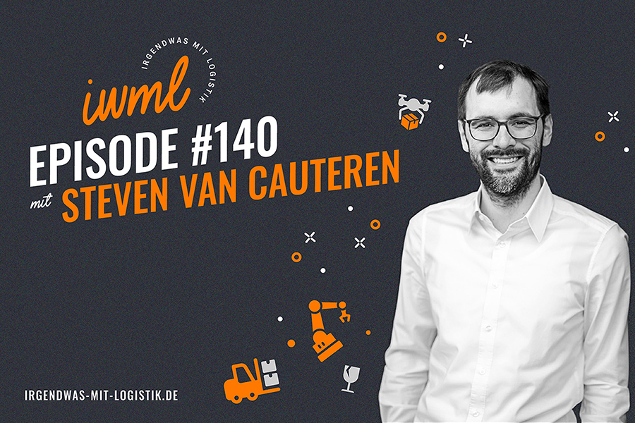 Coverbild zum Irgendwas mit Logistik Podcast zu Folge 140 mit Steven van Cauteren von TIMOCOM