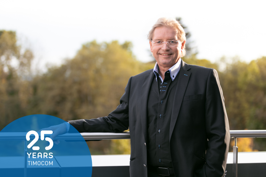 Das Bild zeigt den TIMOCOM Gründer Jens Thiermann.
