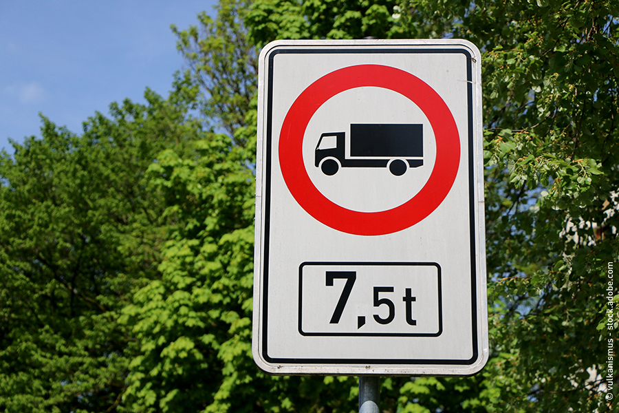 LKW Fahrverbote 2025 Deutschland