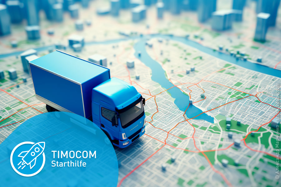 TIMOCOM Starthilfe Logistikstandort