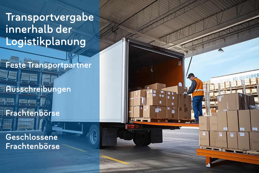 Transportvergabe innerhalb der Logistikplanung