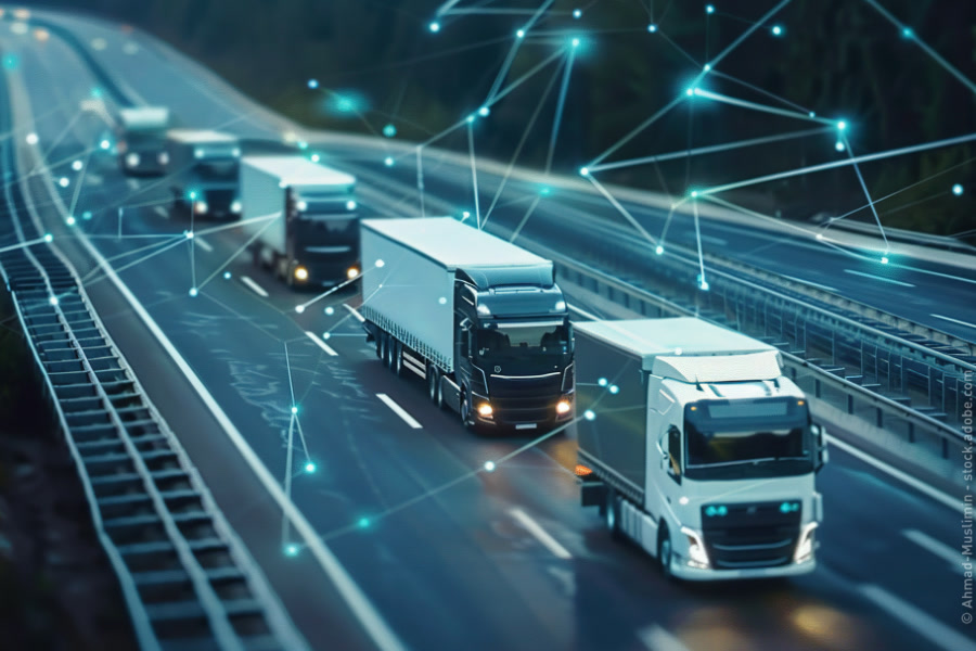 Digitale Vernetzung im Straßengüterverkehr