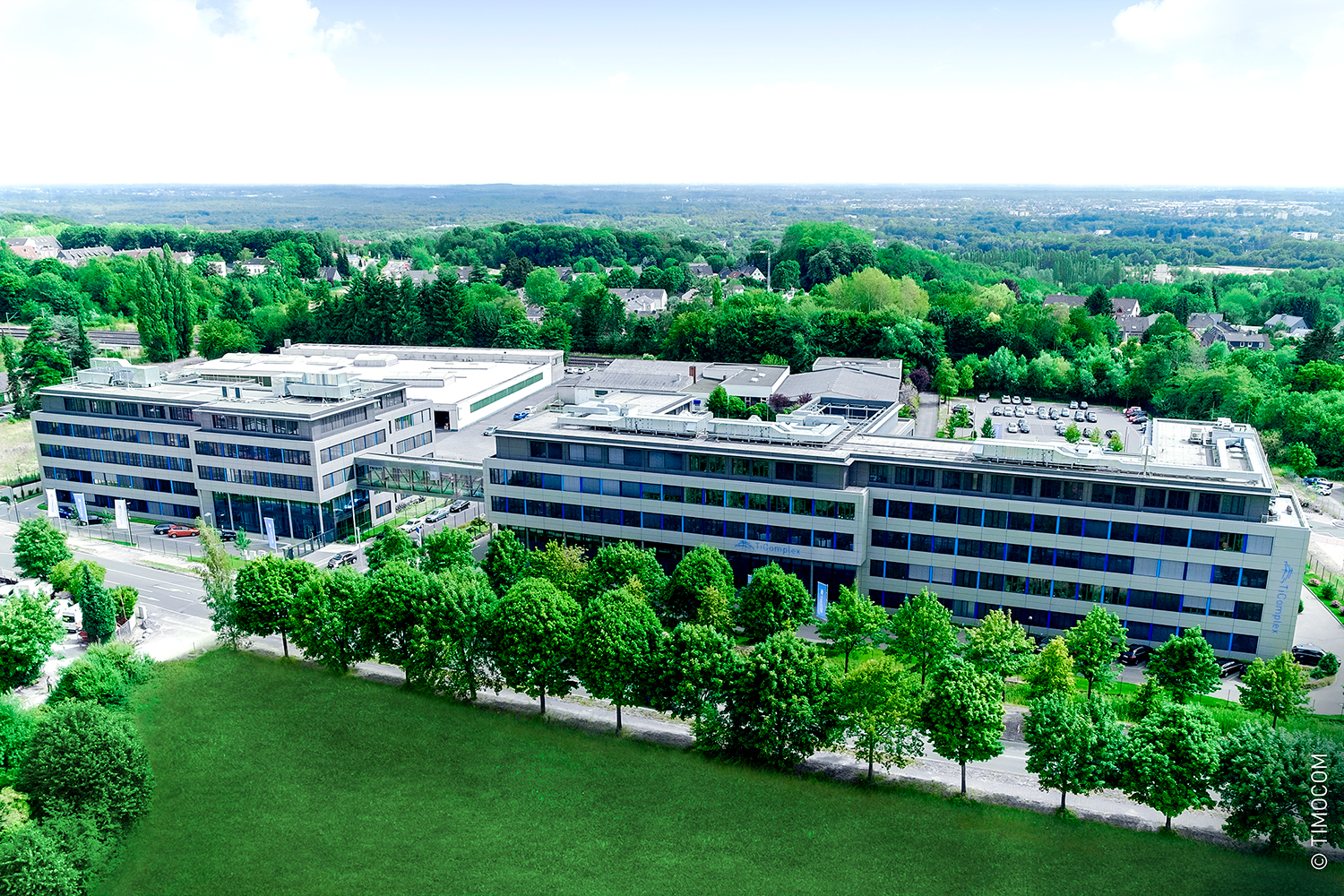 TIMOCOM Unternehmenszentrale in Erkrath