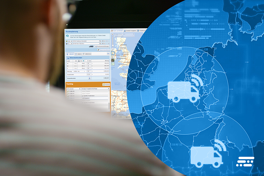 Schmuckbild zur Digitalisierung des Transportprozesses