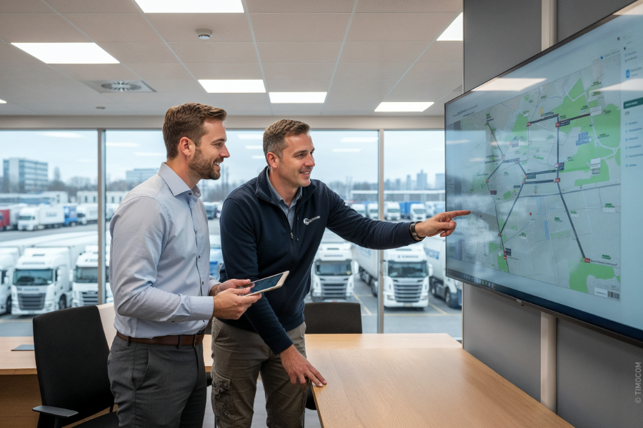 Real Time Visibility sorgt in der Disposition und bei allen Transportbeteiligten für mehr Transparenz